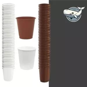 [하프클럽/브이와이]재사용 플라스틱컵 종이컵 자판기 스타일 40개