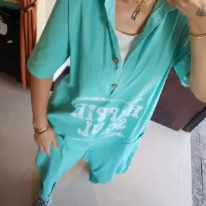 [SBD] 팬츠 린넨 여성 올인원 와이드 루즈핏 여름 통바지 점프수트 반팔 멜빵바지