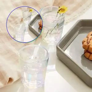 쌍문상회 맥주컵 감성 소품 홈파티 술잔 홀로 소주잔 4개세트 와인잔