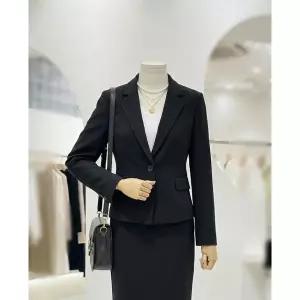 [롯데백화점]SOUP 슬림 원버튼 여성정장 자켓 SC4TJ80