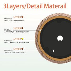 DIY 고양이 긁는 포스트 나무에 대 한 교체 타워 가구 새끼 M8 나사 악세서리와 스크래치 극