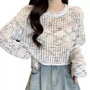 [SBD] 티셔츠 환절기 이너웨어 브이넥 여성 롱슬리브 탑 슬림핏 데일리룩 니트 골지 긴팔