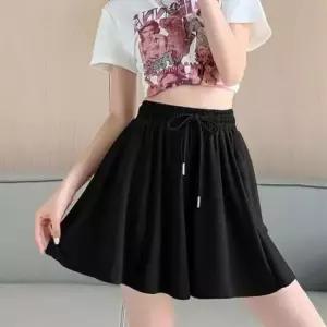 [SBD] 플레어 치마반바지 밴딩 치마 반바지 2color