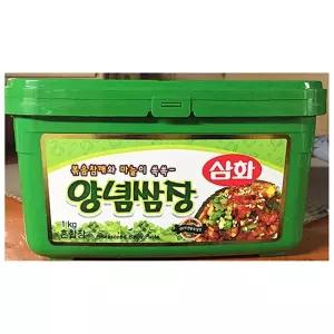 삼화 양념쌈장 1KG 쌈장 통조림 말깡 말통 업소용