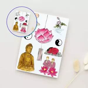 쌍문상회 문신스티커 불교 특별한 순간을 담다