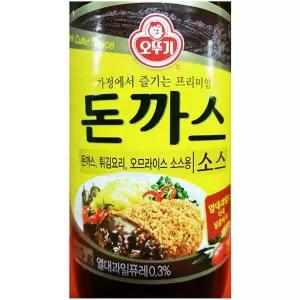 오뚜기 돈까스소스 415ml 돈까스소스 돈까스양념 액상소스 통조림 업소용