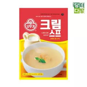 오뚜기 크림스프 300g x 4개 오뚜기 크림스프 오뚜기크림스프 크림스프300g 스프가루