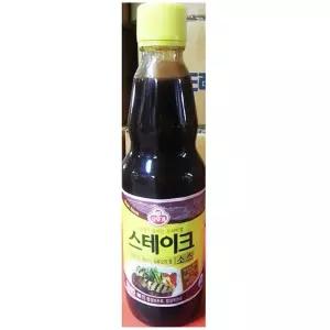 오뚜기 스테이크소스 415g 스테이크소스 스테이크양념 액상소스 식당용 업소용