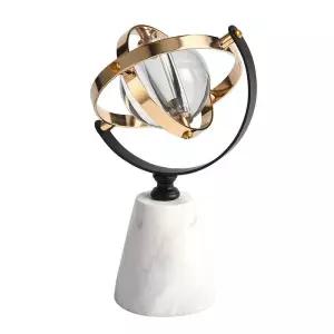 크리스탈 글로브 장식품 소품 대리석 스타일 거실 장식 유리구슬