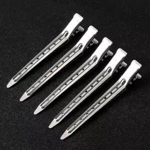 미용실집게 볼륨집게핀 앞머리고정핀 미용실핀 철핀 5P 세트