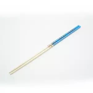 칼라 튀김젓가락 33cm 튀김용 긴 나무 우드 젓가락