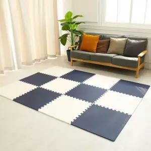 60X60X1.2cm 네이비2P+아이보리2P 4P EVA 퍼즐매트