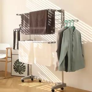 이동식 접이식 이불 빨래 4단 건조대 대형 업소 건조대 행거형