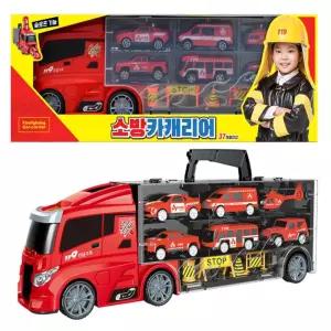 남아 소방차 카캐리어 미니카 어린이날 장난감자동차 장난감 완구 생일선물 놀이완구