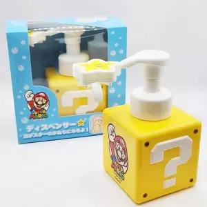 슈퍼마리오 별모양 폼 디스펜서 거품비누 용기 세면대 욕실용품 별모양거품핸드워시 모양손세정제 모양거품