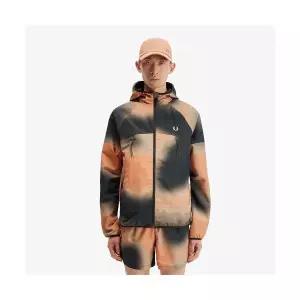 [매장정품] 프레드페리 FRED PERRY [Sport] 프린트 쉘 자켓 - 나이트그린 AFPM2417812-Q20 317119