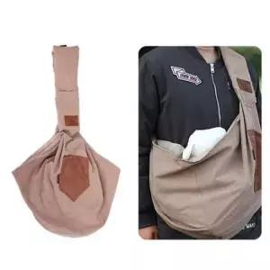 [반려] 컴패니언 이동가방 베이지 샌드워셔백 강아지