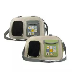 [반려] 셔틀백 이동가방 그레이 도기프랜드 캐릭터