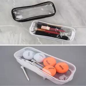 라디르 PVC 일자형 투명 보관 케이스 음료파우치