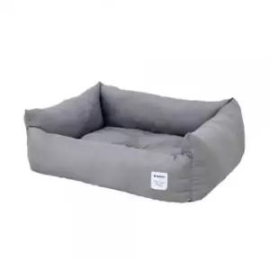 [반려] 사각 그레이 점보 강아지 쿠션 방석 1P 고양이 대형