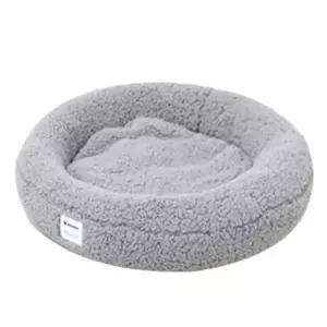 [반려] 하우스 강아지 고양이 1P 그레이 쿠션 방석 원형 대형