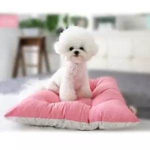 [반려] 강아지 댕댕이 방석 쿠션 펫쿠션 매트 베드 핑크M