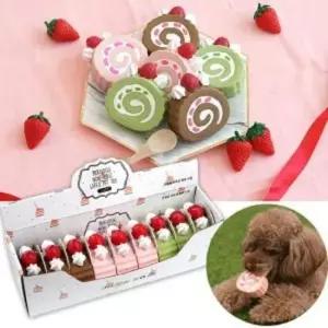 [반려] 펫토이 강아지 9개 공 인형 장난감 라텍스 놀이 전구