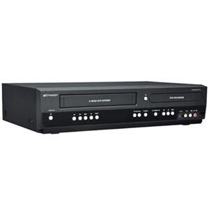 에머슨 ZV427EM5 DVD /VCR 콤보 DVD 레코더 및 HDMI 1080p DVD /VHS, 프로그레시브 스캔 비디오 출력, 5단 속도로 최대 6시간 녹화 가능