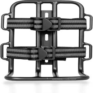 GORIX 자전거 전면 포크 케이지 마운트 병 대형 비슬립 벨트 포함 포장 가방 The Cage