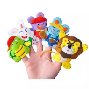 아빠랑 이솝이야기 손가락인형 어린이 유아용장난감 유아선물 인형소품 영아장난감