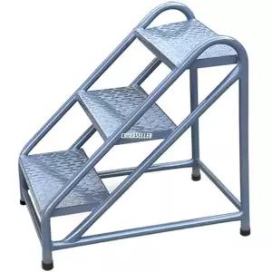 캠핑 사다리 캠핑카 다용도 접이식 60cm 3단 계단 은회색 전동 스텝