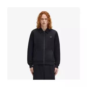 [매장정품] 프레드페리 FRED PERRY [Sport] 테잎 디테일 칼라 트랙자켓 (102) AFPM2437827-102 317134