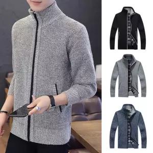 점퍼 가을 집업 가디건 남성 롱 남자 니트 봄 자켓