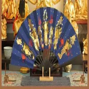 벽걸이 수입 다섯 장식용 도교 동양화 부채 푸 천둥(1)