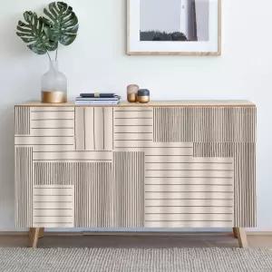 키밍 찍찍이 가림막 커튼 바란스 가리개 130x80cm