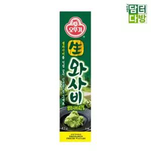 오뚜기 생와사비 43g X 4개 오뚜기 생와사비 와사비 향신료 조미료