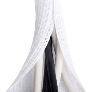 흰색 케이블 슬리브 데스크 PC TV 보호기 와이어 커버 관리 정리 도구 코드 컴퓨터용