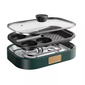 스테이크 전기계란후라이팬 꼬치 고기 구이 스토브