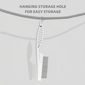 개벼룩 제거 도구 고양이 목욕 청소 용품 스테인리스 스틸 미세 이빨 빗 강아지 털 손질 브러시