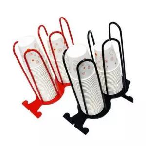 조이프랜드 아이언컵 심플2단 종이컵 디스펜서 수거함 컵수거기