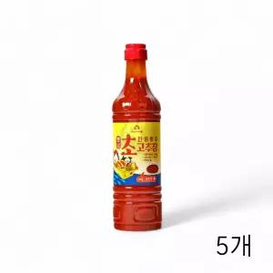 진조미식품 초고추장 1KG X 5개 회초장 횟집 양념초장 회덮밥 가정용