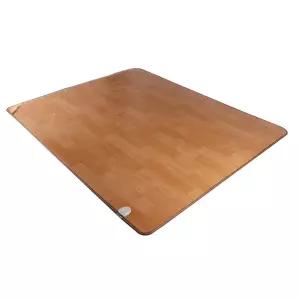 황토우드 한일의료기 대형 거실용 마루무늬 전기매트