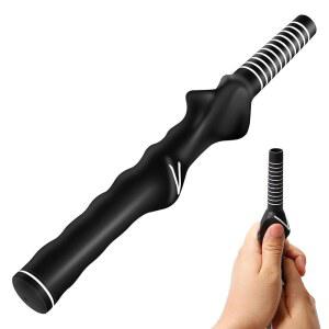 골프 클럽용 향상 스윙 그립 강도 트레이너 몰드 기술 오른손 스포티와 미끄 RH 1PCS