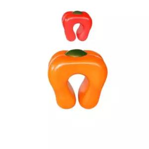 손끼임 실제 파프리카 같은 예쁜 색감을 가진 도어쿠션 2입