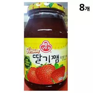 오뚜기 딸기잼 850g X8 잼 딸기잼 식자재 식당용 업소용