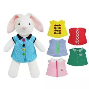 아기소근육 감각발달 토끼 옷입히기 인형선물 완구