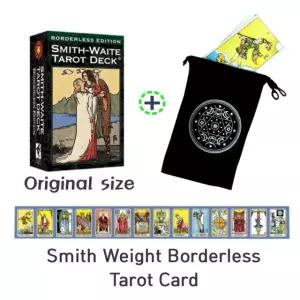 점술 점성술 스미스 웨이트 보더리스 타로 카드 Smith Weight Borderless