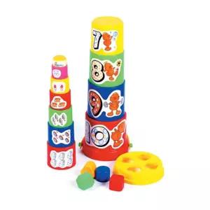 유아 숫자세기 뿡뿡이 컵쌓기 어린이날 신생아장난감 아기선물 영아장난감 어린이완구