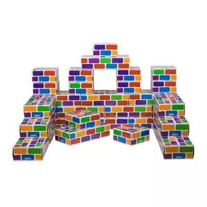 어린이집 안전 종이 벽돌 블록 어린이 유아블럭 블럭놀이 블럭교구 블럭완구 블록완구