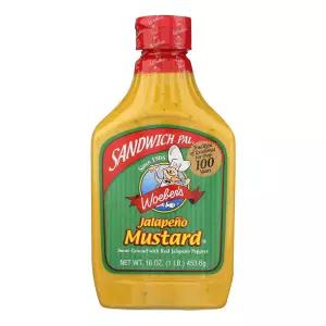 워버스 샌드위치 팔 할라피뇨 머스타드 16온스 6개(96온스)